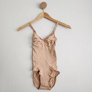 NEW Skims Ochre Neutral Seamless Sculpt Shapewear Brief Bodysuit